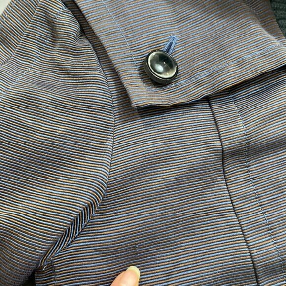 Marc Jacobs Bomber Jacket cropped Blue and Purple Small medium fit - Picture 16 of 16